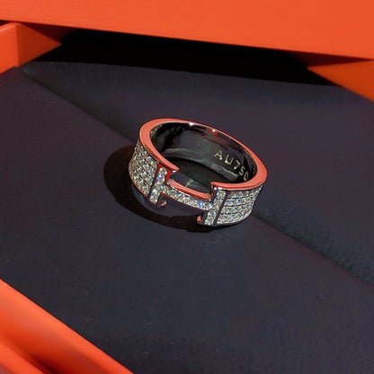 DIANA H RING FULL DIAMOND