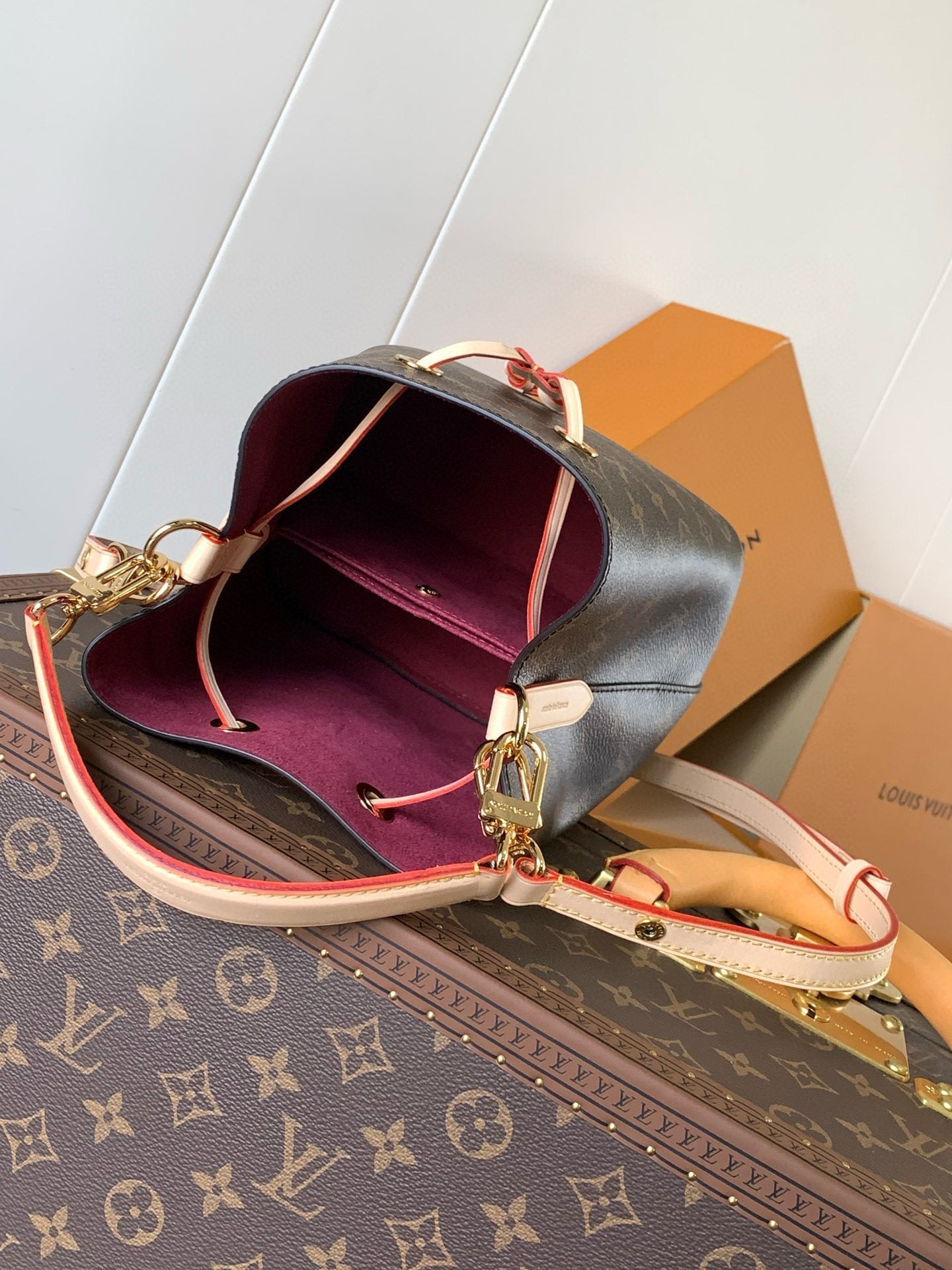 N¨¦ONO¨¦ BB 20 IN BROWN MONOGRAM CANVAS