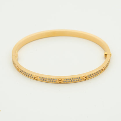 DIANA LOVE BRACELET 3.65MM DIAMOND-PAVED