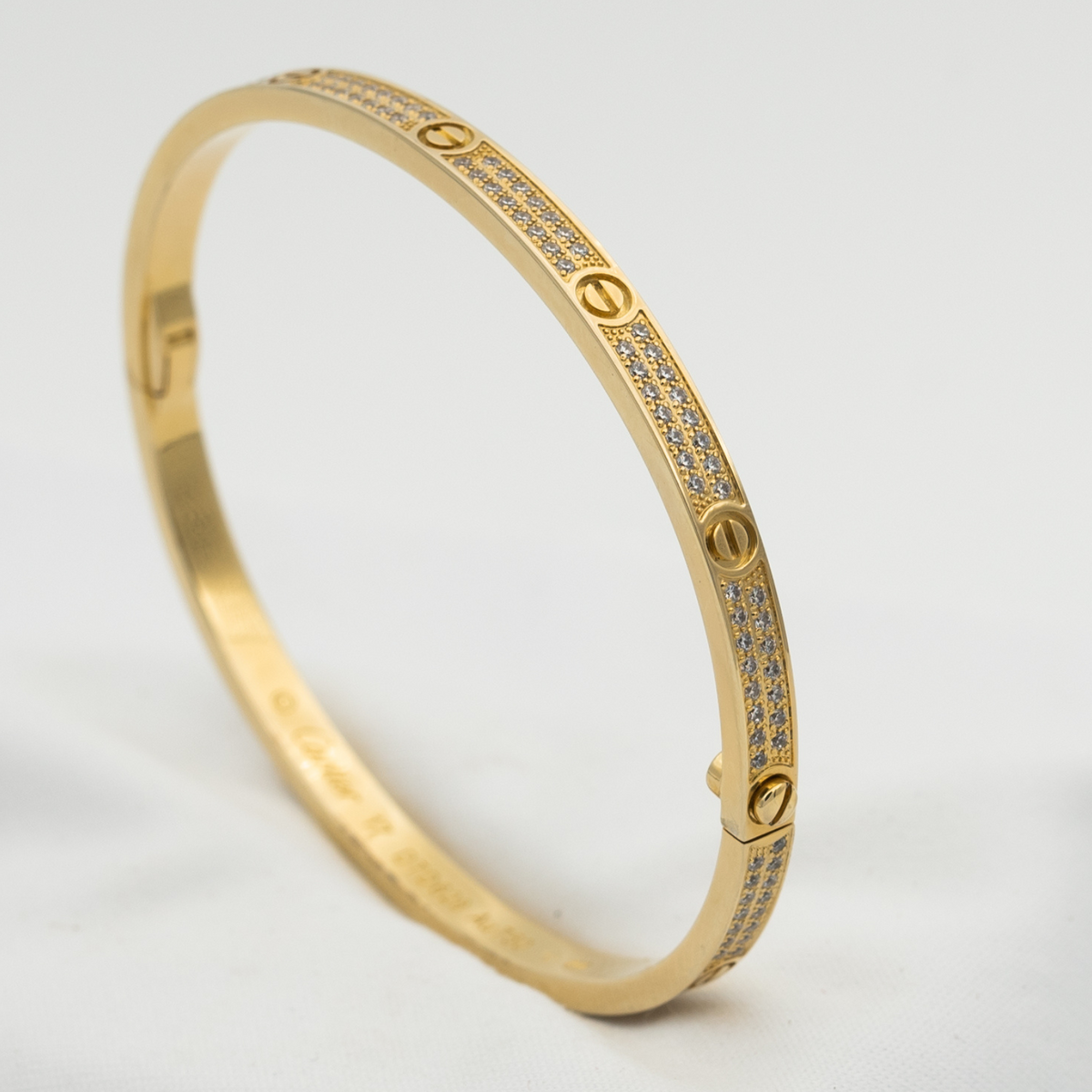 DIANA LOVE BRACELET 3.65MM DIAMOND-PAVED