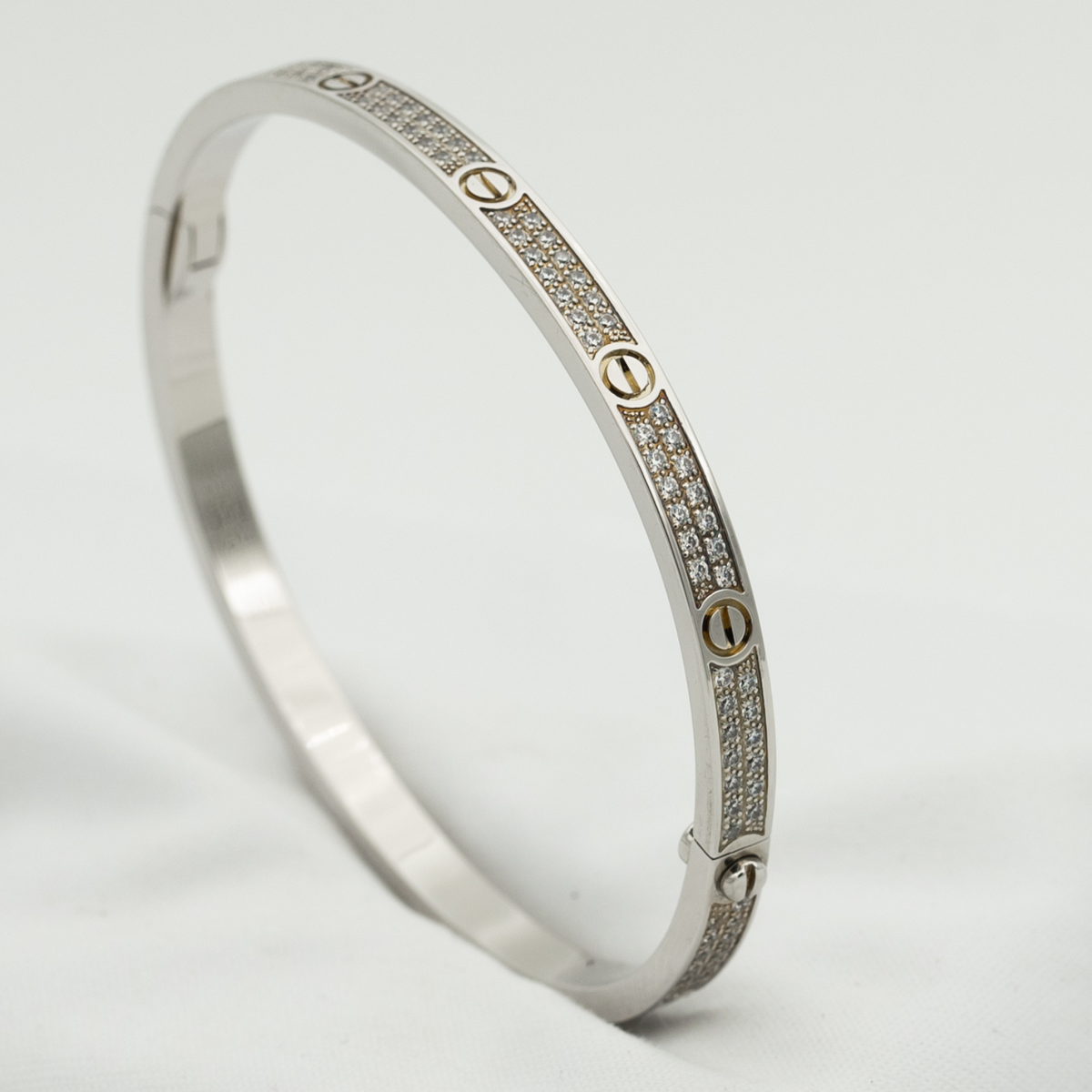 DIANA LOVE BRACELET 3.65MM DIAMOND-PAVED