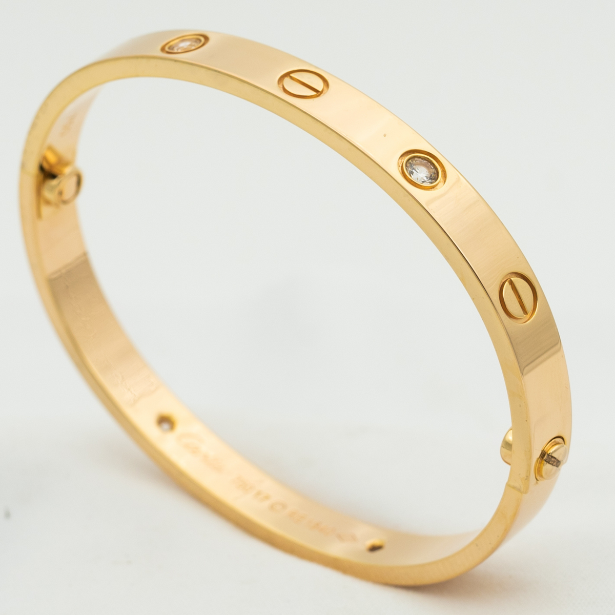 DIANA LOVE BRACELET 6.1MM 4 DIAMONDS