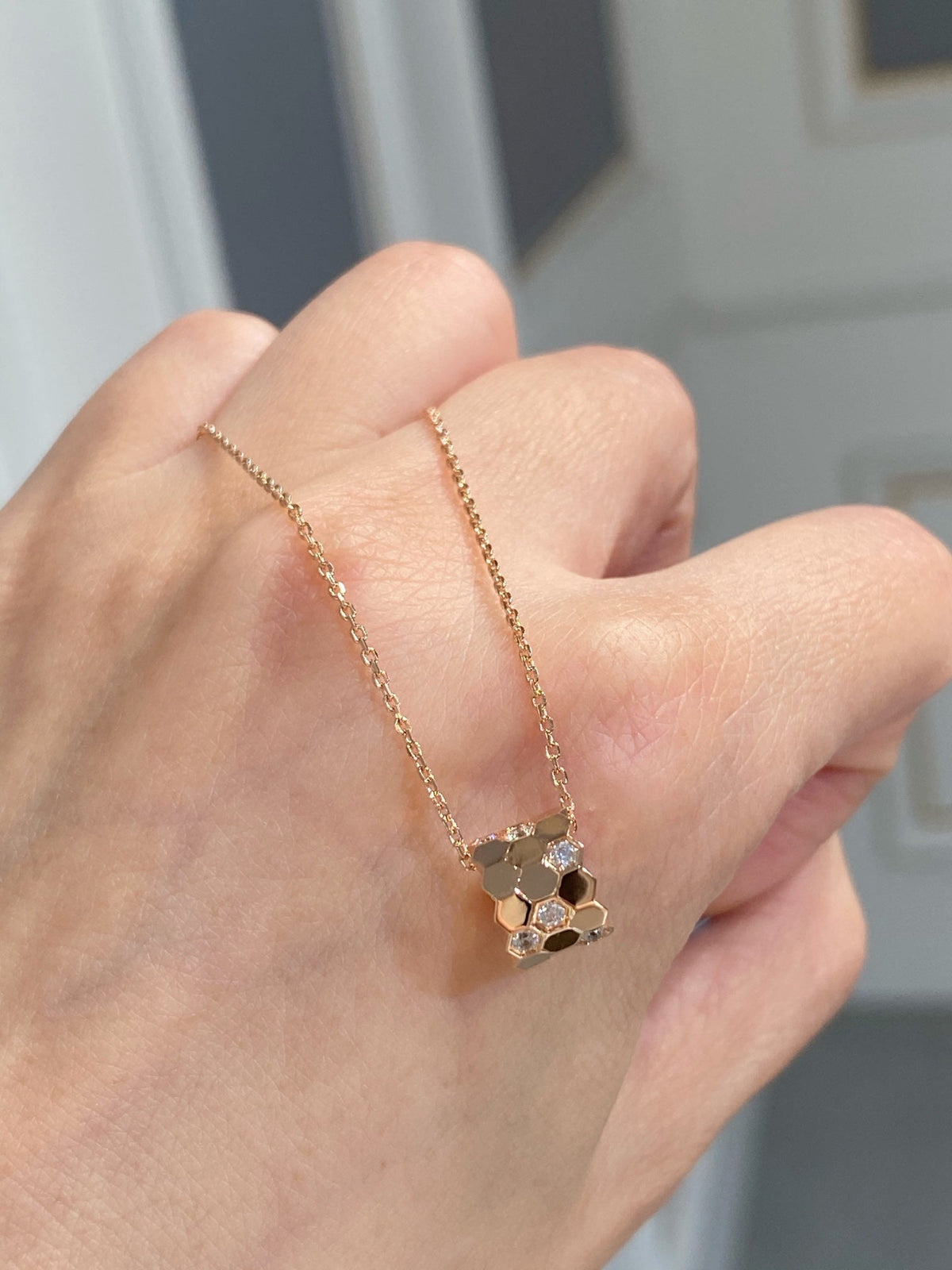DIANA BEE LOVE DIAMOND NECKLACE