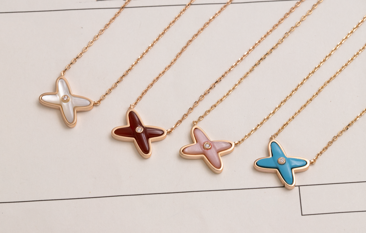 DIANA JEUX DE NECKLACE 1 DIAMOND