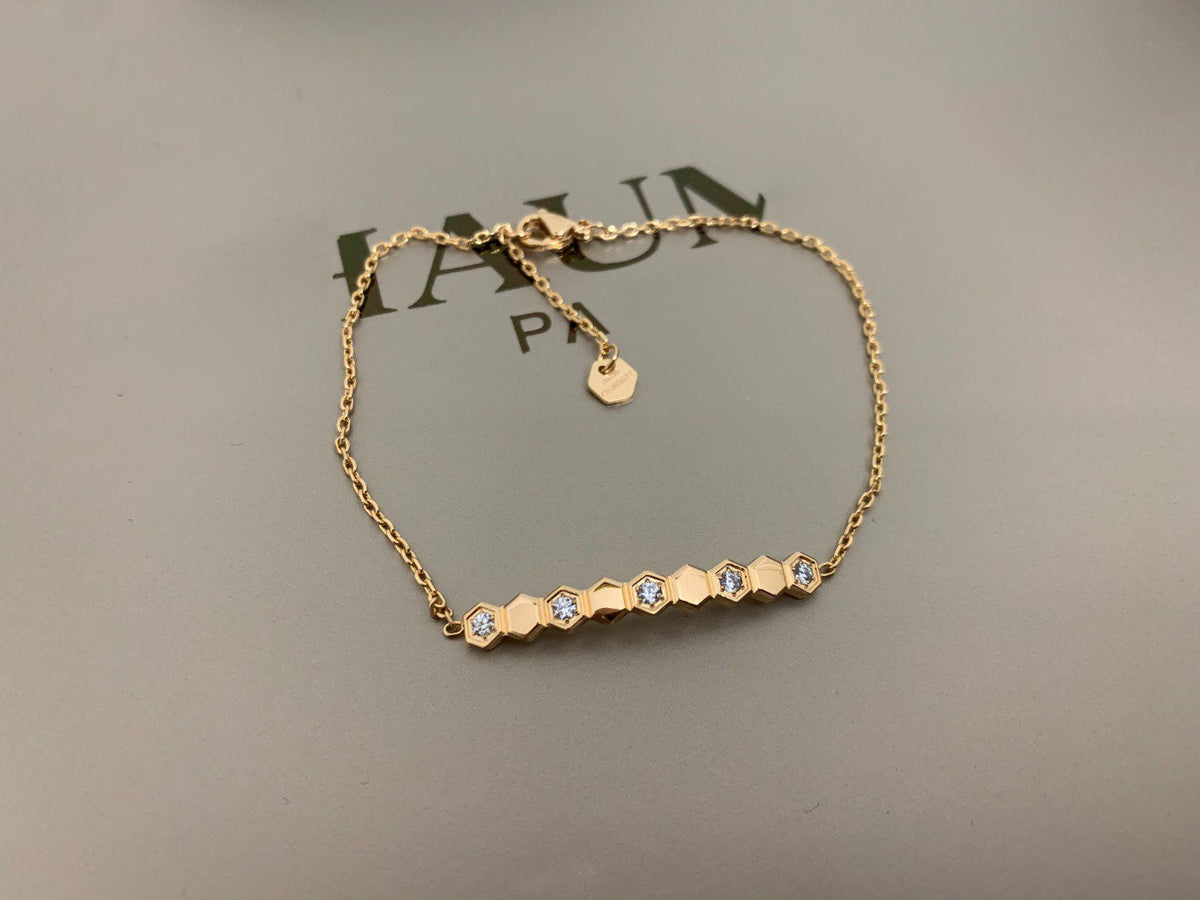 DIANA BEE LOVE BRACELET DIAMOND