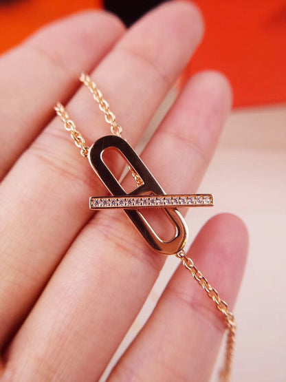 DIANA HM FIRE PIG NOSE NECKLACE TRENDY STREET
