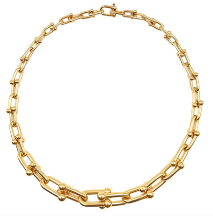 HARDWEAR PINK GOLD CHOKER