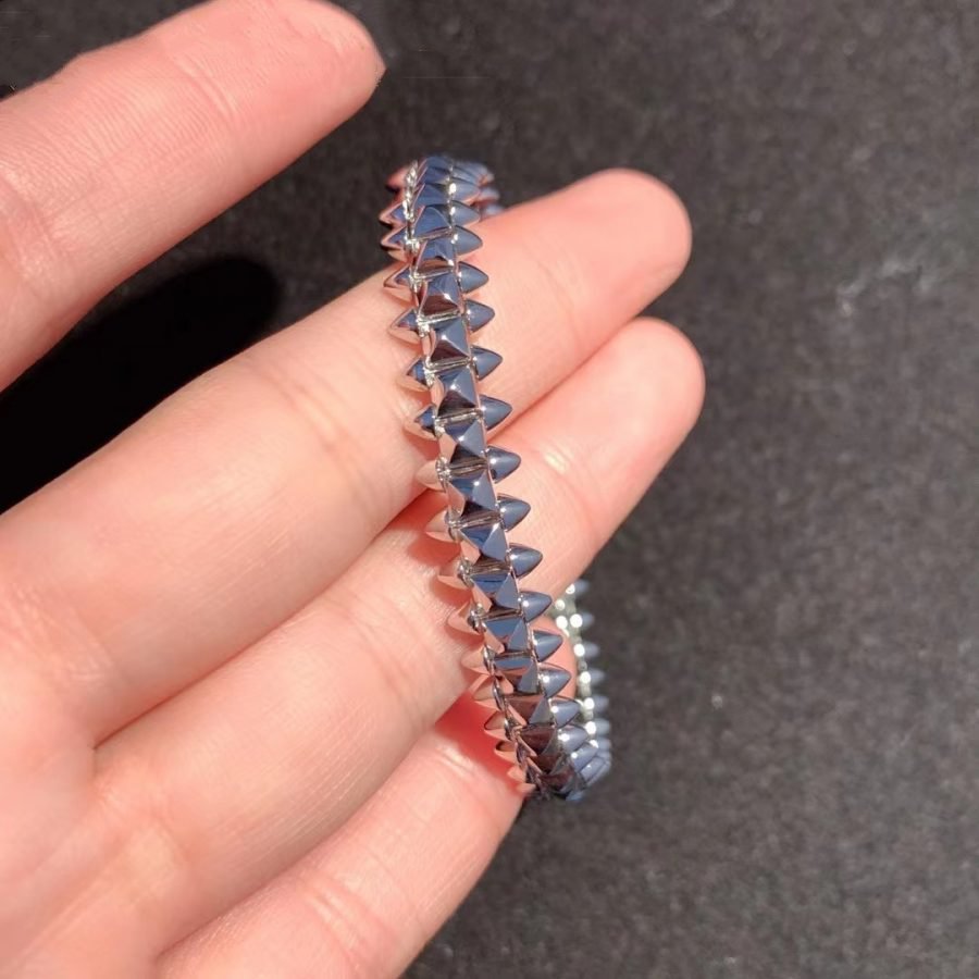 DIANA CLASH SILVER BRACELET