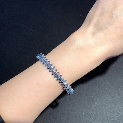 DIANA CLASH SILVER BRACELET