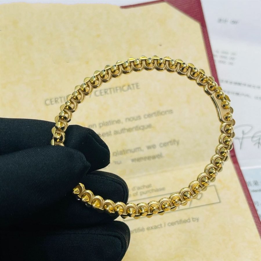 DIANA CLASH GOLD BRACELET