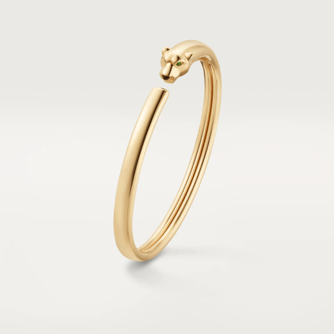 DIANA PANTHERE GOLD OPEN BRACELET