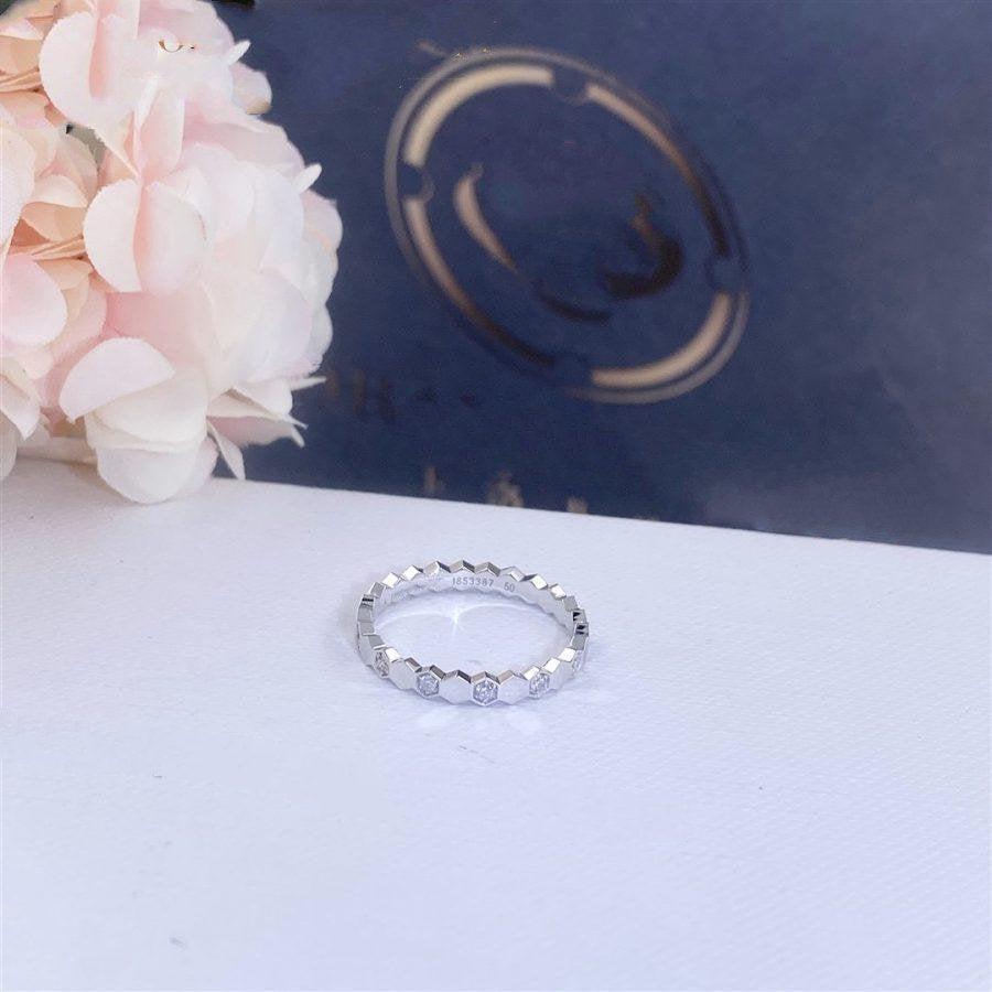 DIANA BEE LOVE RING SILVER DIAMOND
