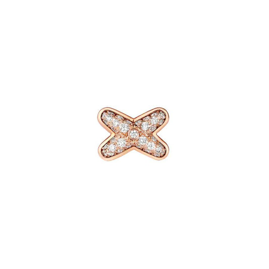 DIANA JEUX DE PINK GOLD DIAMOND EARRINGS