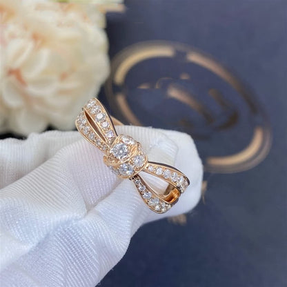 DIANA LIENS PINK GOLD DIAMOND RING