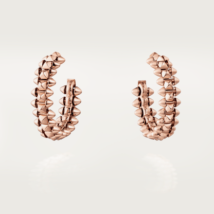 DIANA CLASH SMALL HOOP EARRINGS