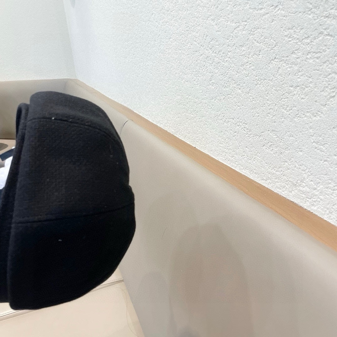 NEWSBOY CAP BLACK 430006