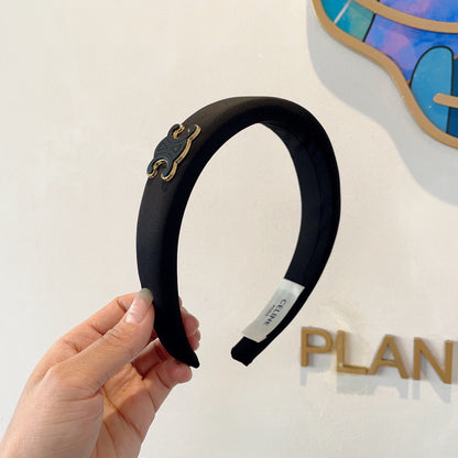 BLACK FABRIC HAIRBAND 427319