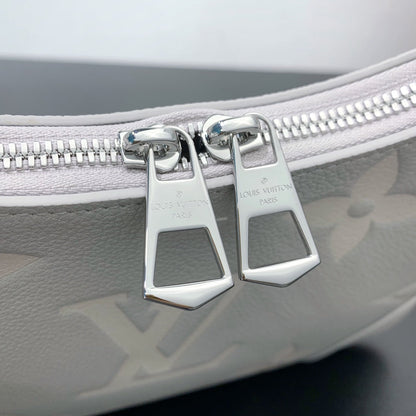 LV Boulogne Brume Gray Monogram Cowhide 205491