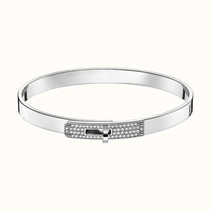 DIANA KELLY SILVER DIAMOND BRACELET