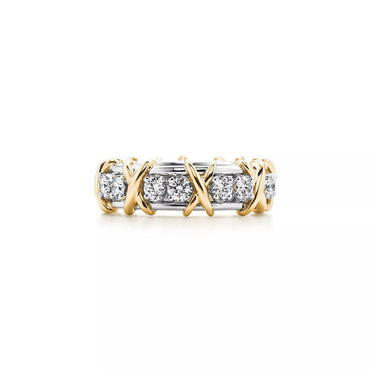 SIXTEEN STONE RING GOLD